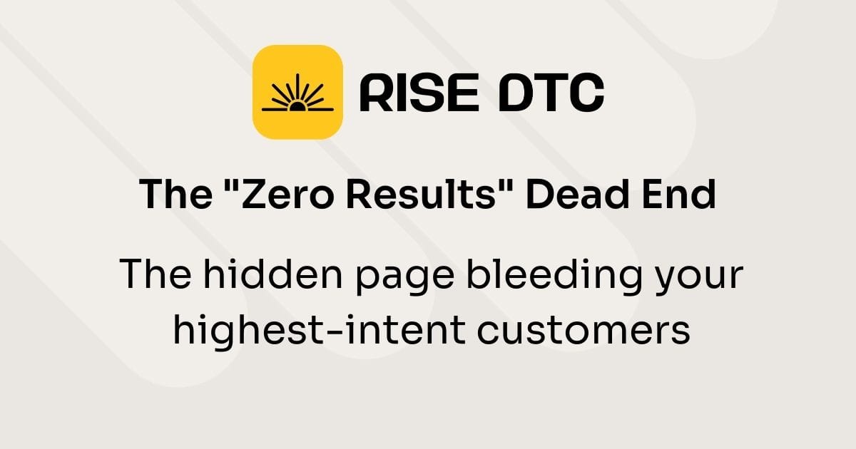 The "Zero Results" Dead End (And How to Fix It)