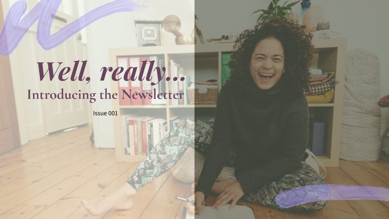 You're invited to my Newsletter! | Issue 001