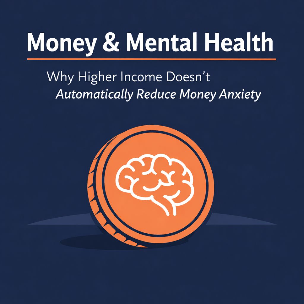 Why Higher Income Doesn’t Automatically Reduce Money Anxiety