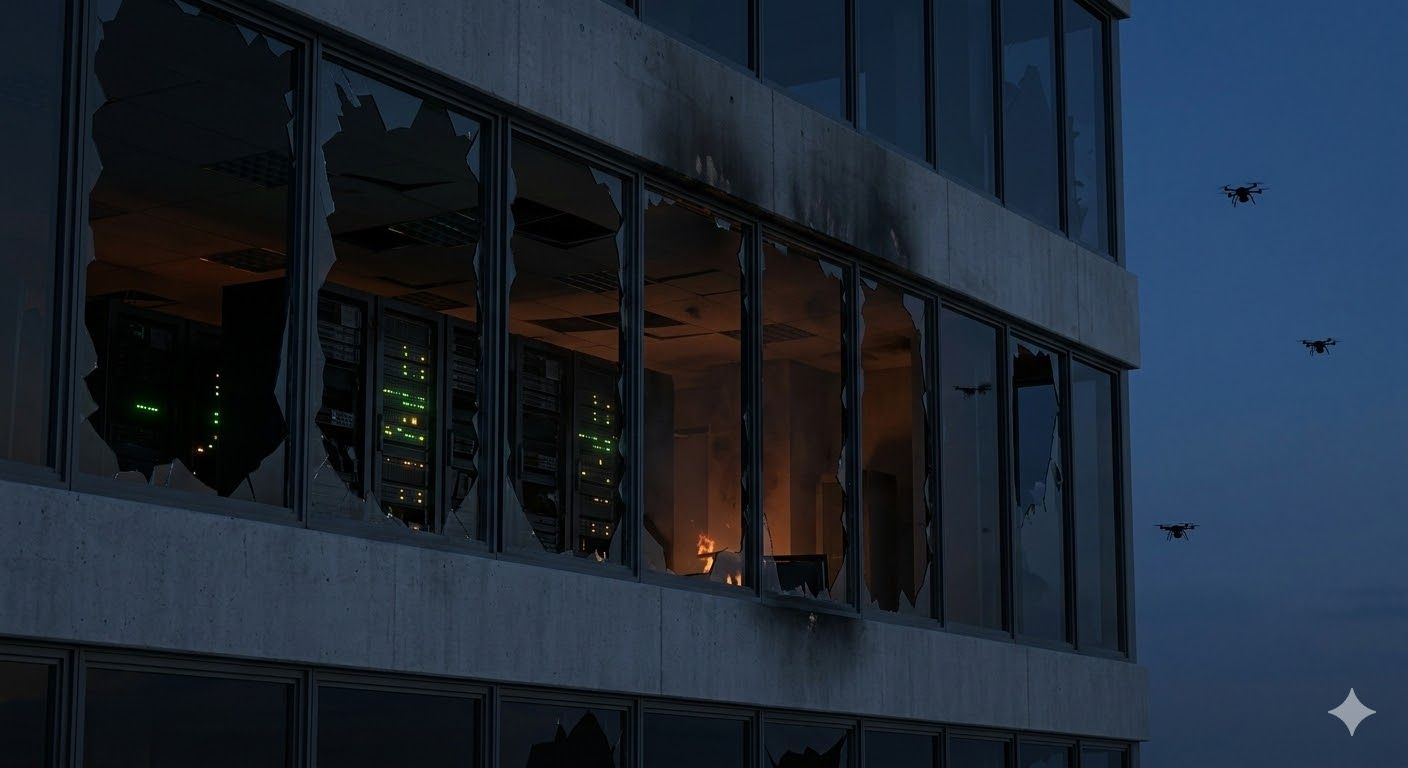 Cloud Under Fire: The Day Drones Took AWS Offline