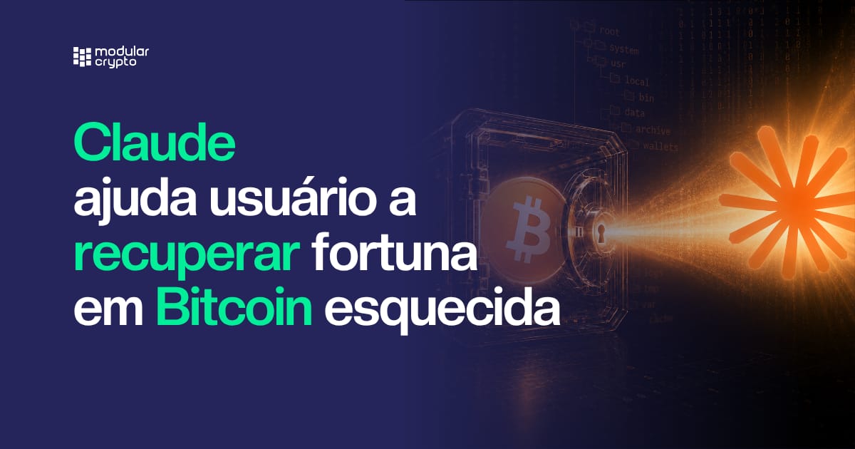 🔲 Claude ajuda usuário a recuperar fortuna em Bitcoin esquecida