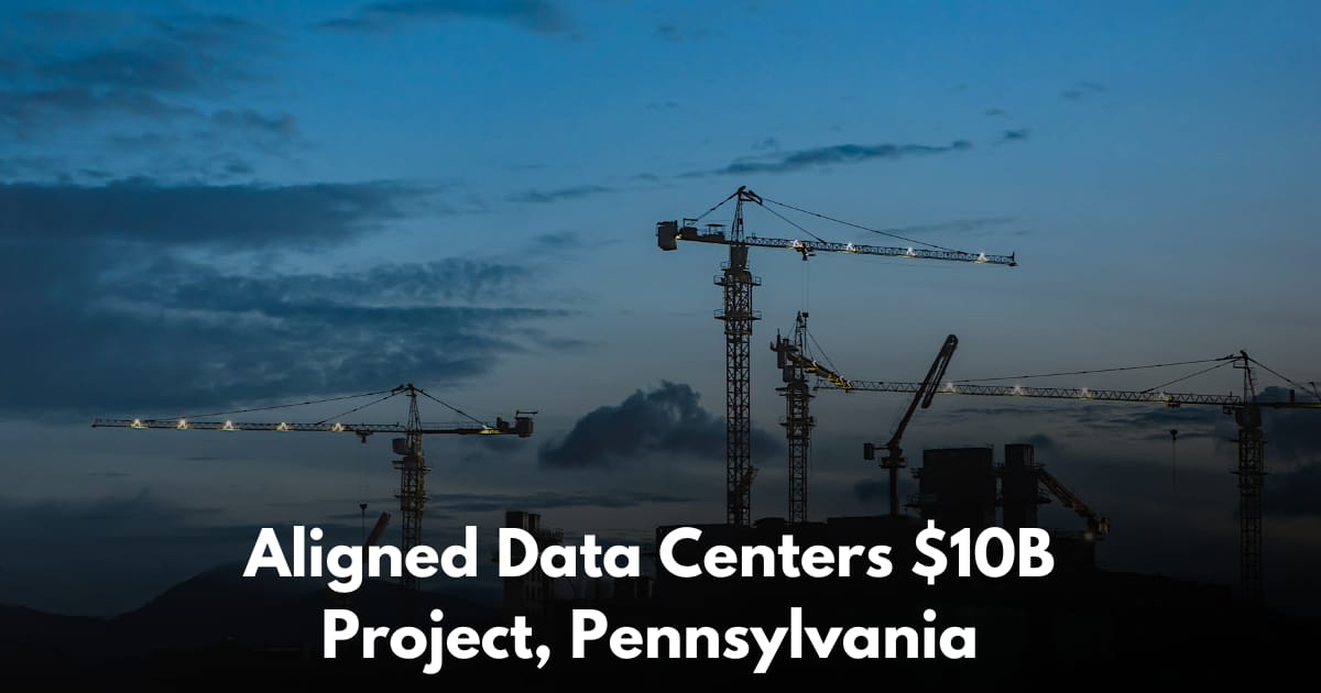 Aligned Data Centers Plans $10B Shippingport Data Center Campus in Pennsylvania