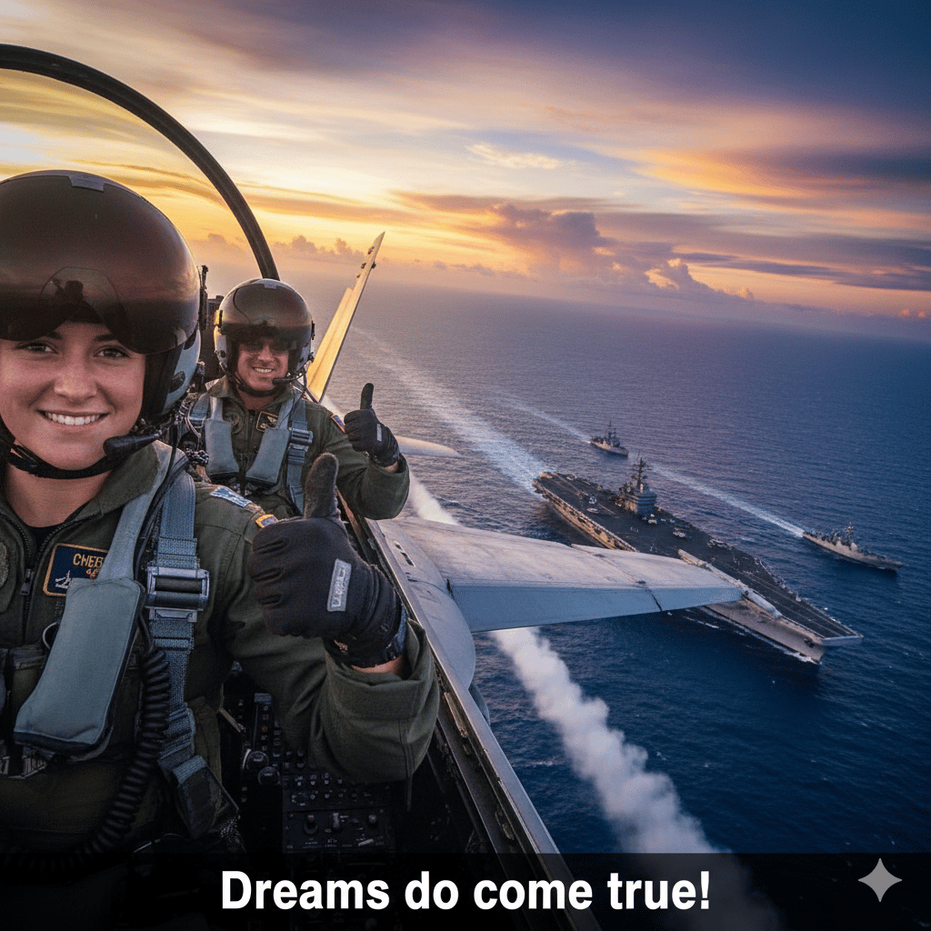 "There I Was..." - Dreams at 18000 Feet