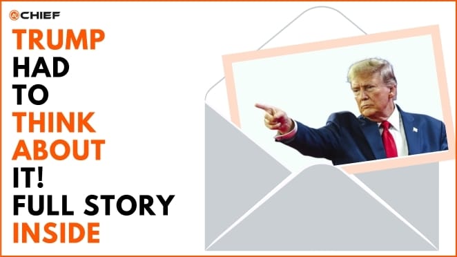 Trump Had to Think About it!