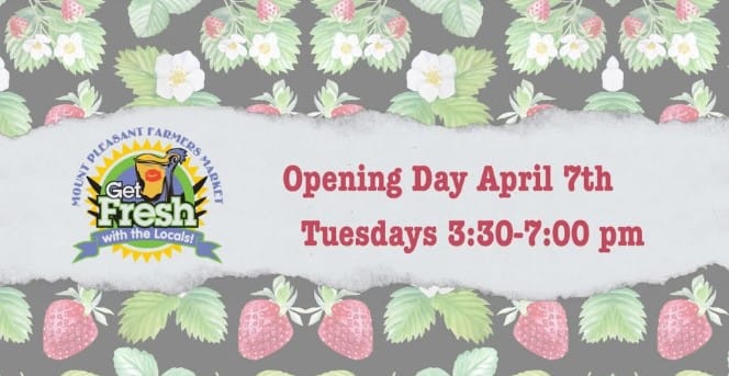 Farmer's Market Opening Day | Mt. Pleasant Events Apr 6, 2026