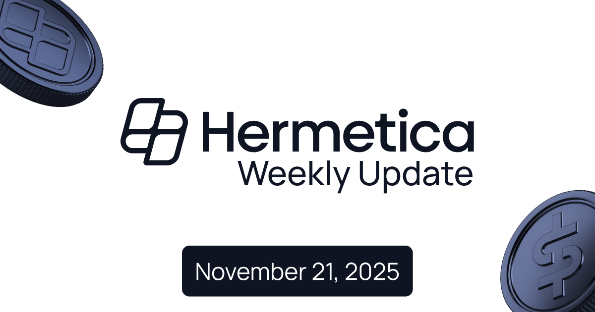 Weekly Update - November 21, 2025