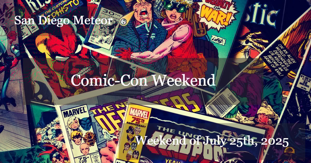 ☄️Comic-Con Weekend, New Restaurant Openings & Desert Hot Springs