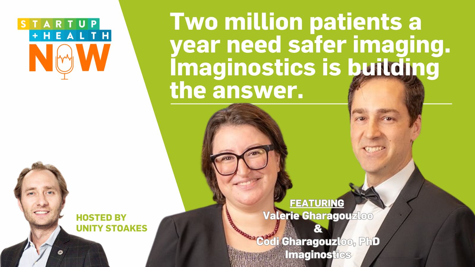 The New Data Layer in MRI: Valerie and Codi Gharagouzloo, PhD, of Imaginostics on Building a Zero-to-One Vascular Health Platform
