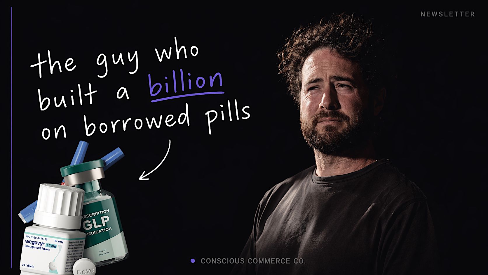 🟣 He's on his way to $1B. Then things got complicated.