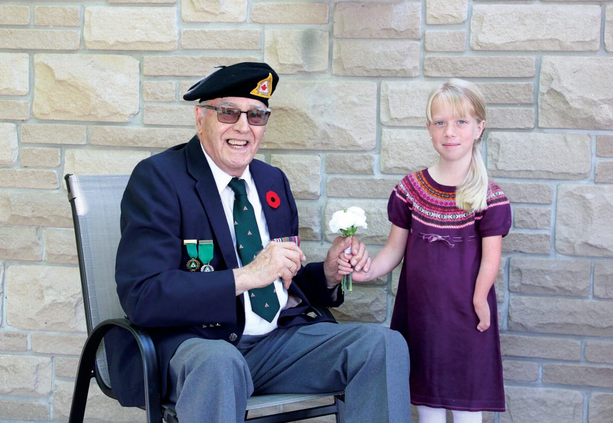 Pairing amputee children with veterans as role models through The War Amps