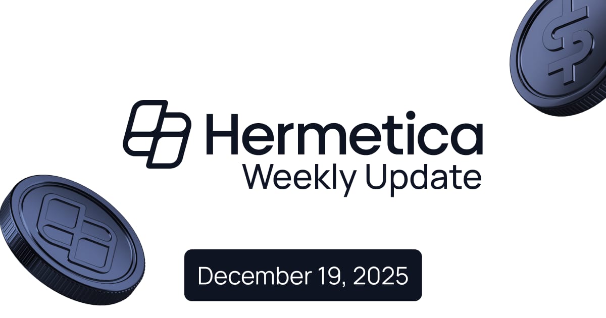 Weekly Update - December 19, 2025