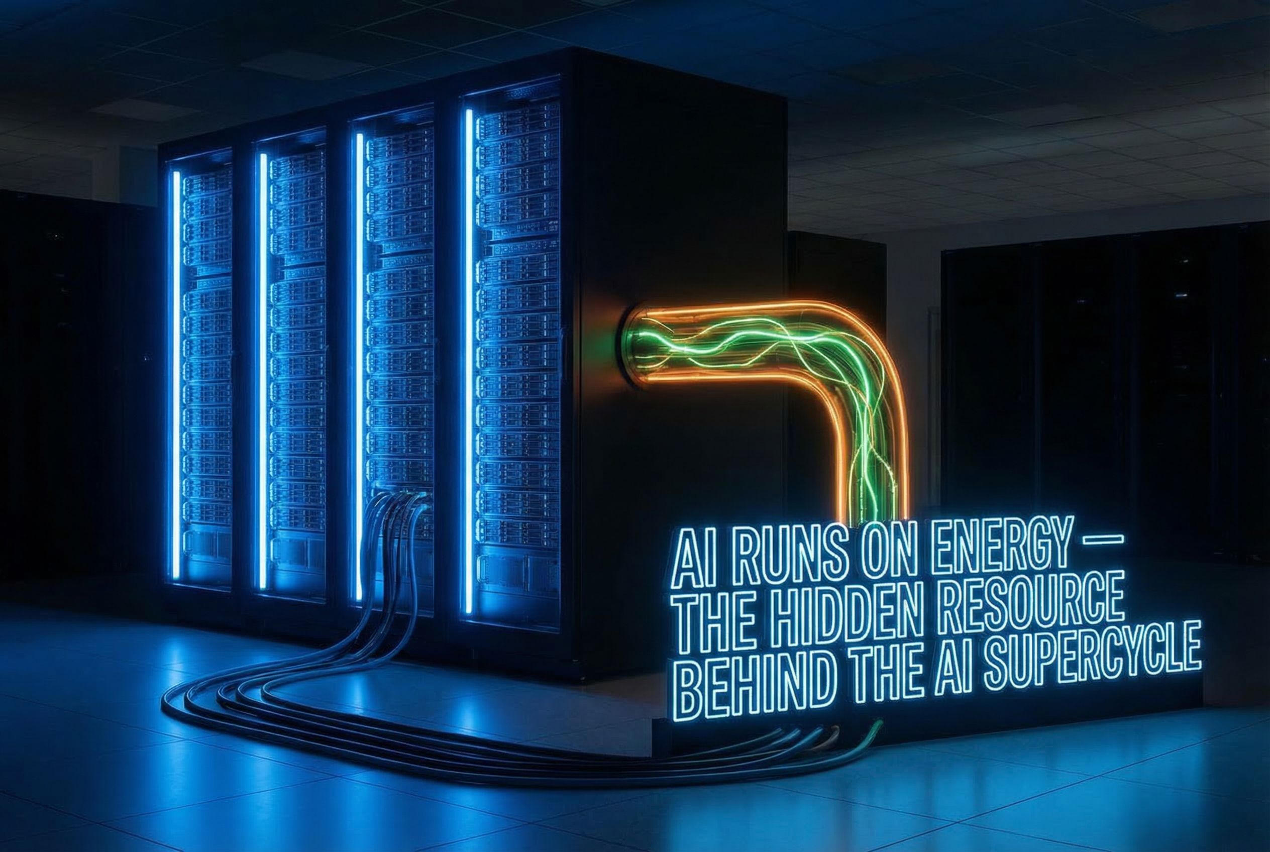 AI Runs on Energy — The Hidden Resource Behind the AI Supercycle