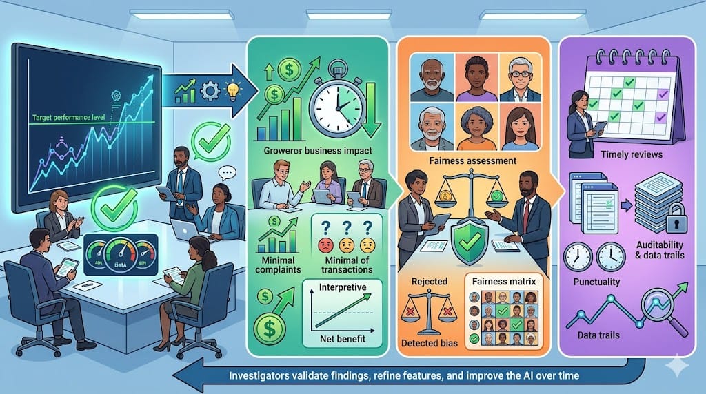 How Risk Committees Interpret AI Outputs