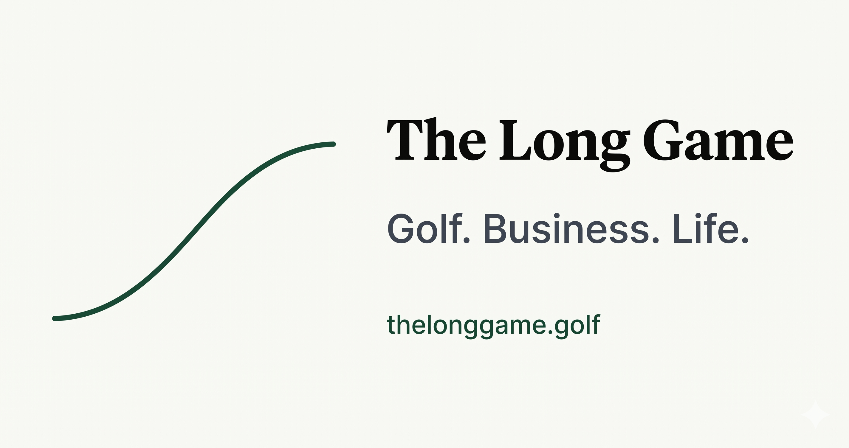 Welcome to The Long Game