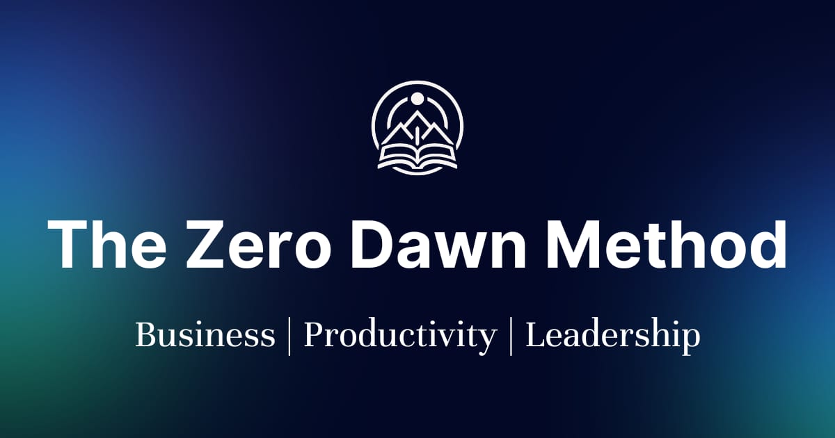 Zero Dawn Minute: People help people before they help businesses