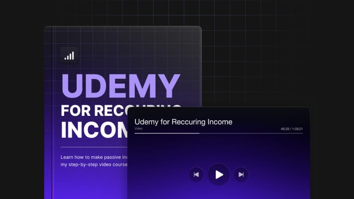 Udemy for Recurring Income