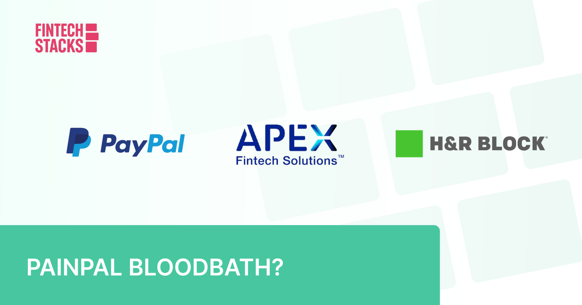 š¤¦āāļø PayPal Faceplants. Prediction Markets Go Wild. H&R Block Counts the Cash.