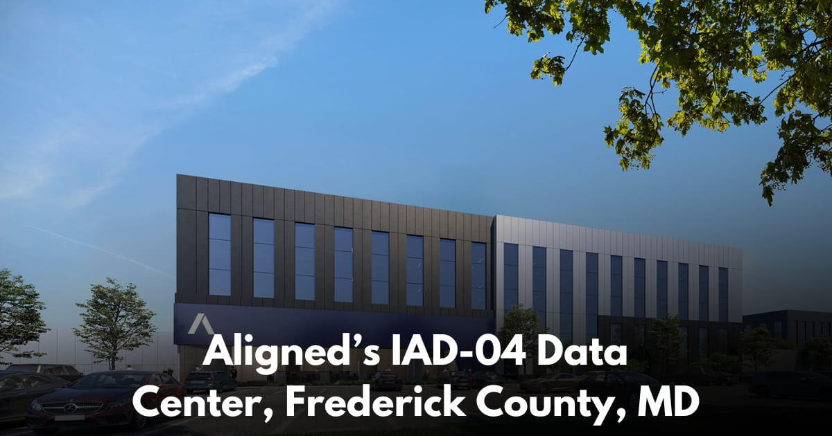 Aligned Tops Out Maryland Data Center