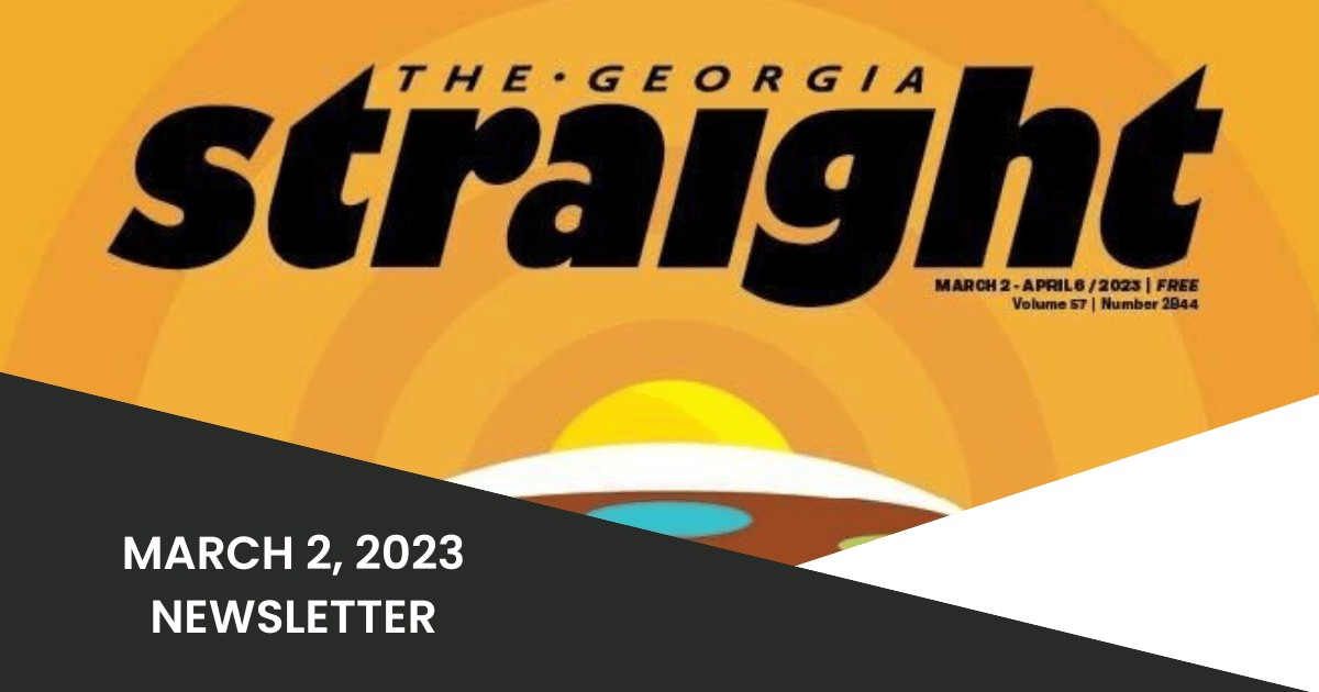 March 2, 2023 edition - Spring! Arts! Preview!