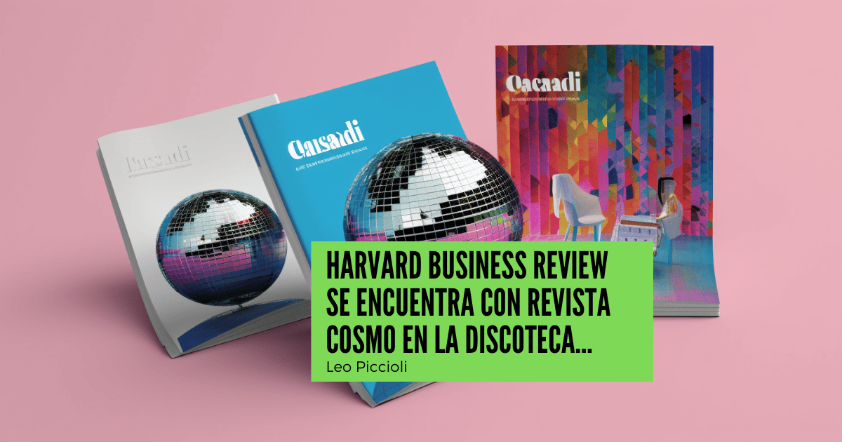 👕 S08E17 Harvard Business Review se encuentra con revista Cosmo en la discoteca...