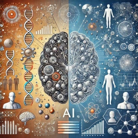 Bioinformatics and Social Sciences: Leveraging AI to Bridge the Gap