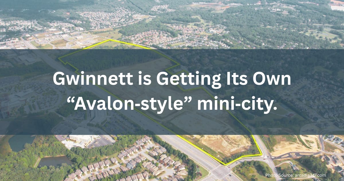 Arcadia 347 is taking shape at the Gwinnett–Hall line. Here’s what’s known—and what’s still worth verifying.