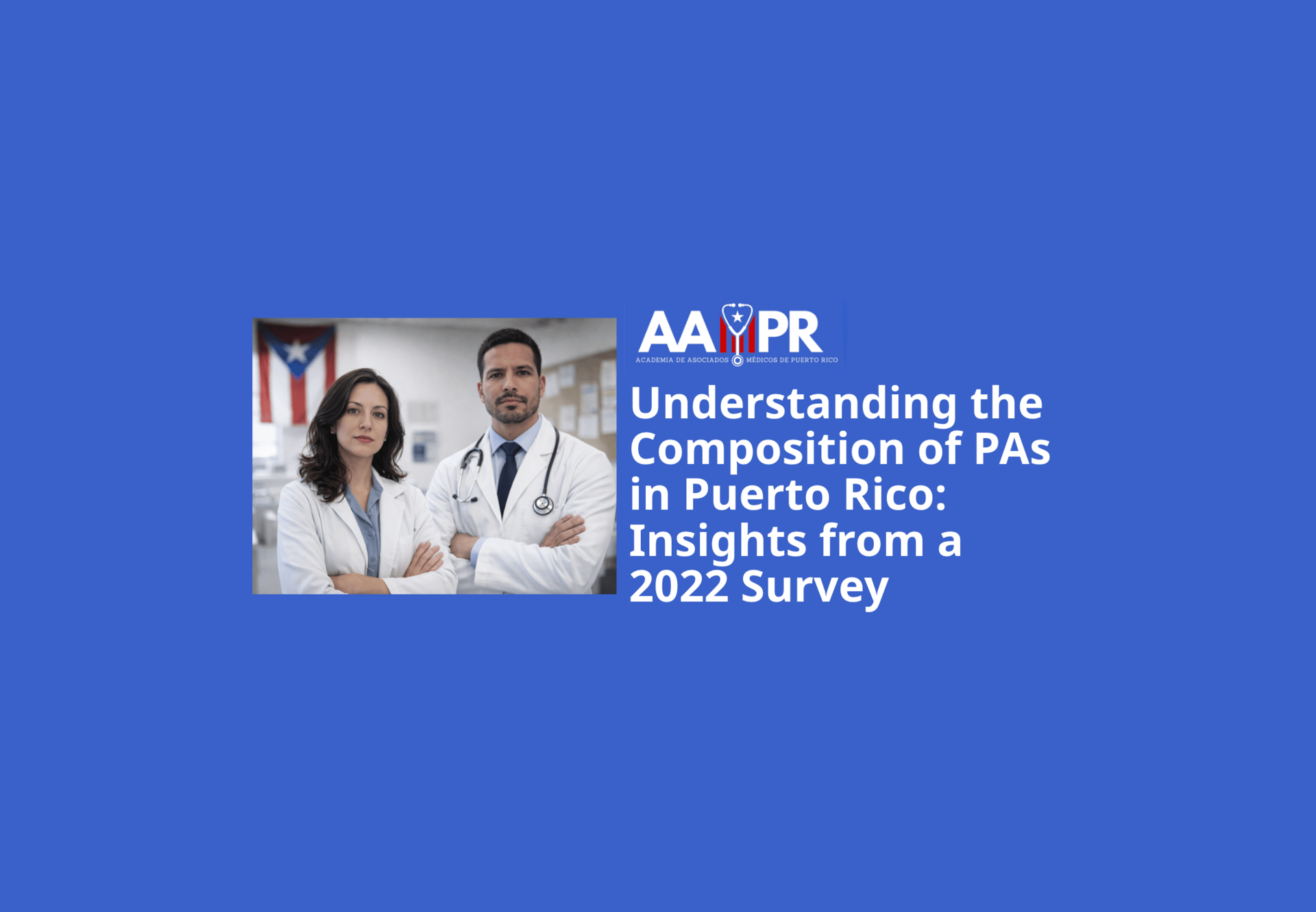 Understanding the Composition of PAs in Puerto Rico: Insights from a 2022 Survey