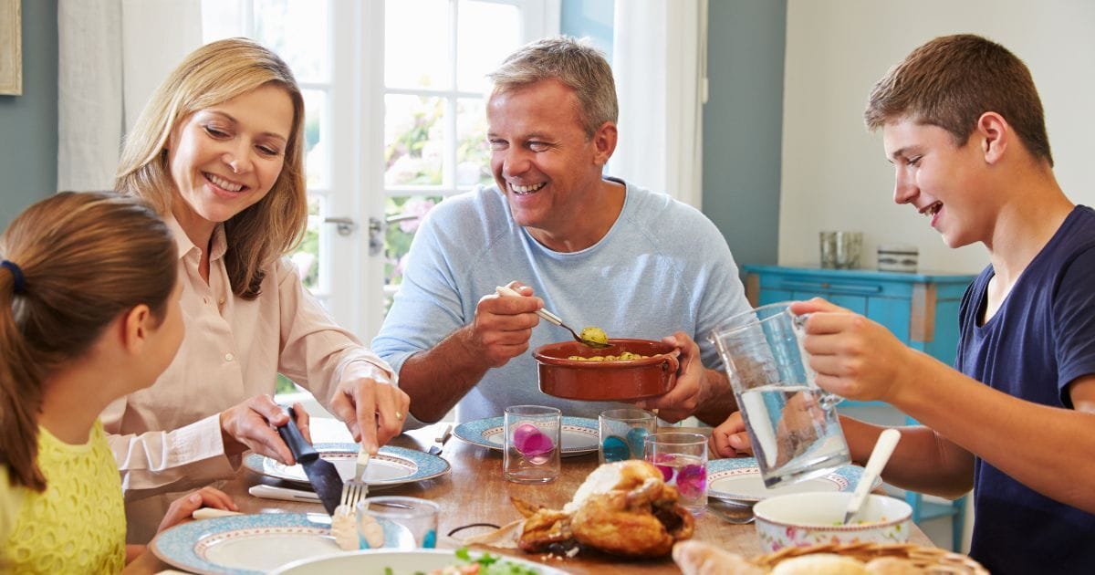 Family Dinners Linked to Lower Substance Use for Many Teens