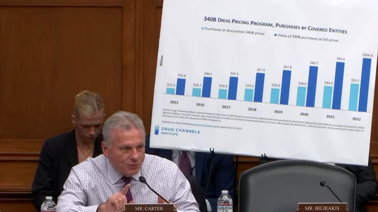 A Plea From Congress to Providers on 340B Transparency: ‘If I Can't See It, I Can't Help You’