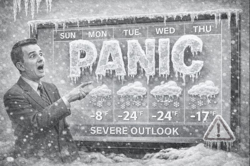 When Forecasts Create Panic