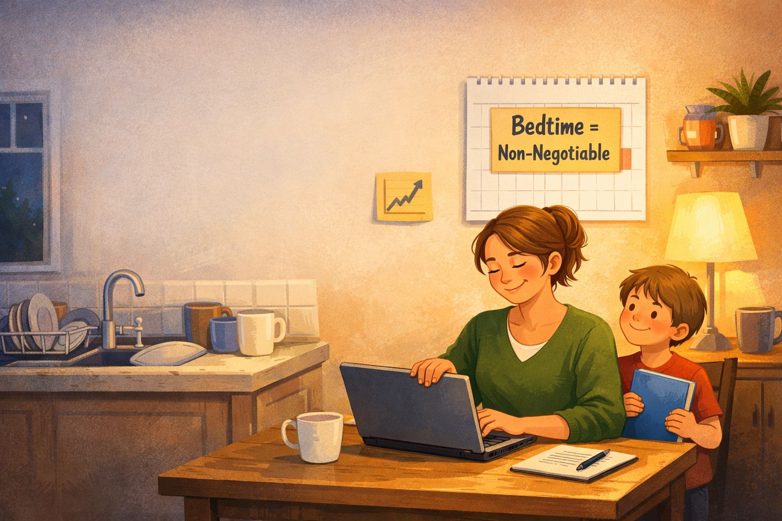 How to grow a business without missing bedtime