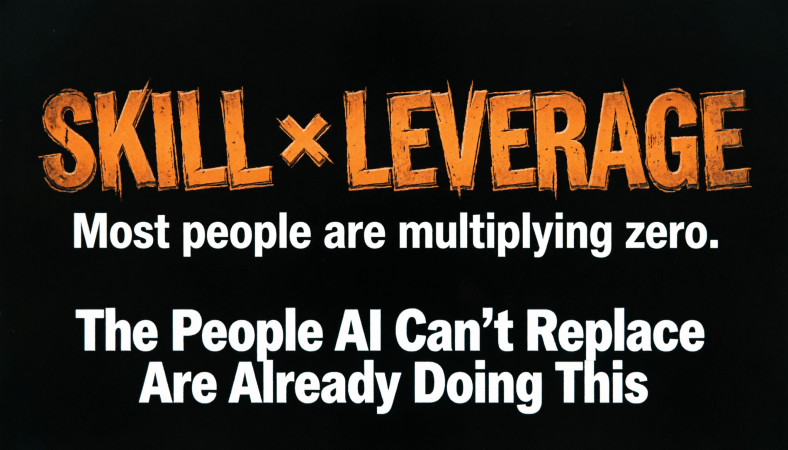 THE UNCOMFORTABLE MATH: Skill 0 × AI 100 = Still Nothing
