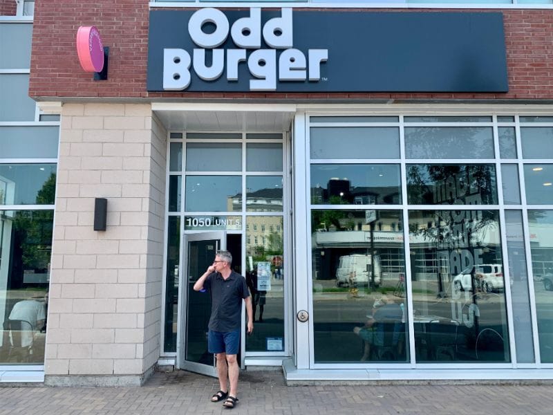 Odd Burger for a vegan twist on fast food