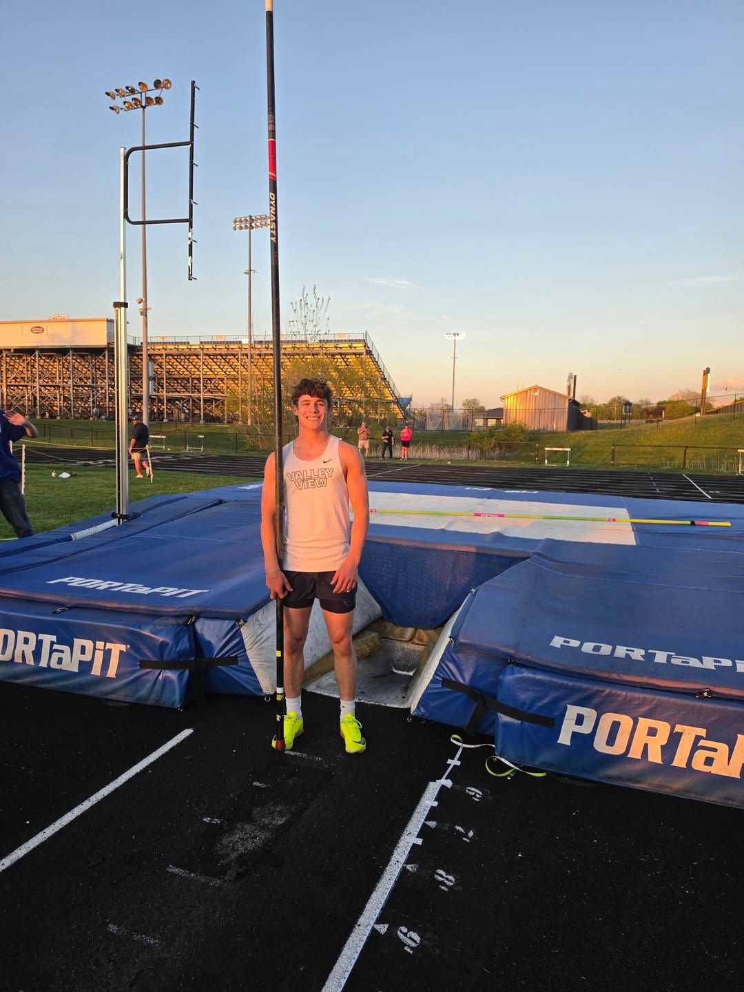 Vote for Pole Vaulter Owen Neal as Athlete of the Week