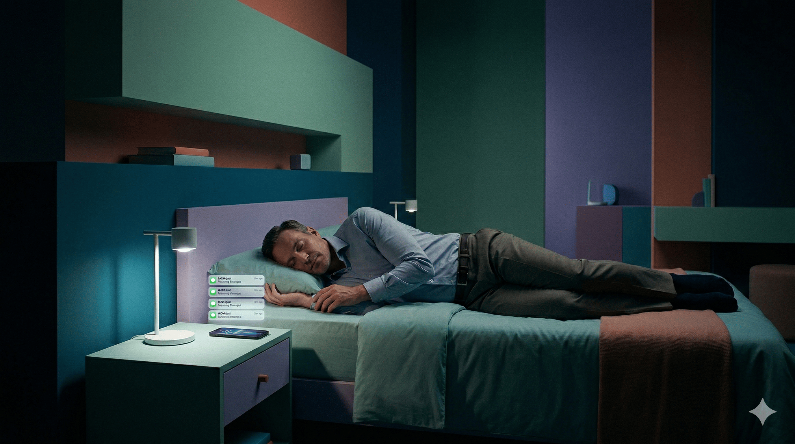 22 Uhr. Dein Interessent entscheidet. Du schläfst.