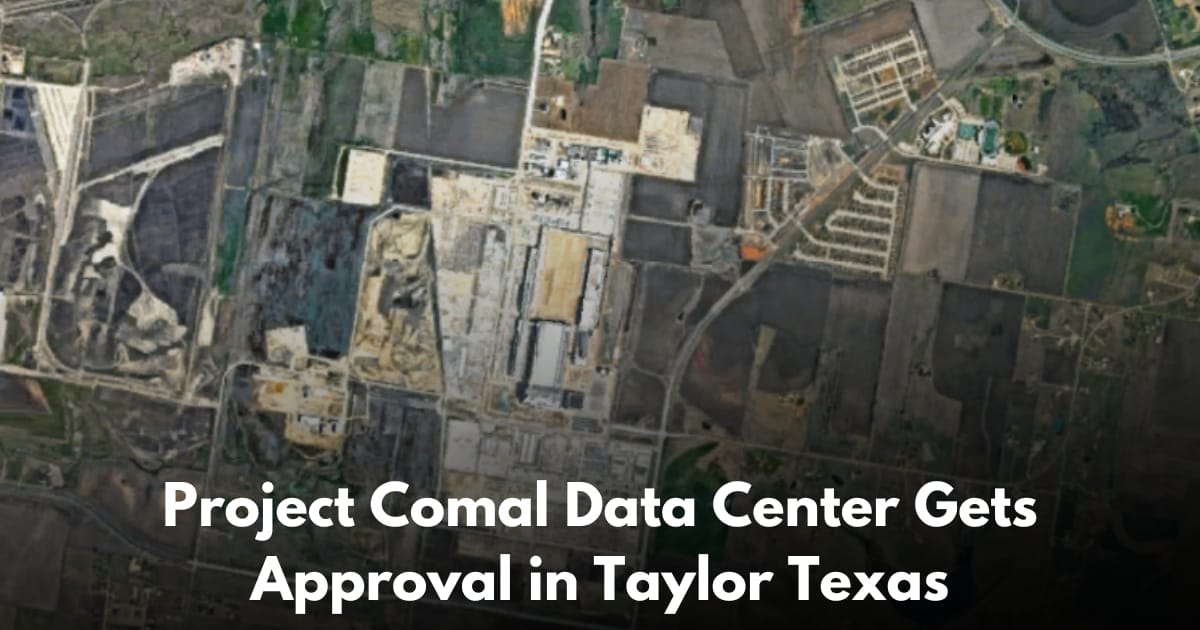 KDC Wins Approval for 360MW Project Comal Data Center in Taylor, Texas