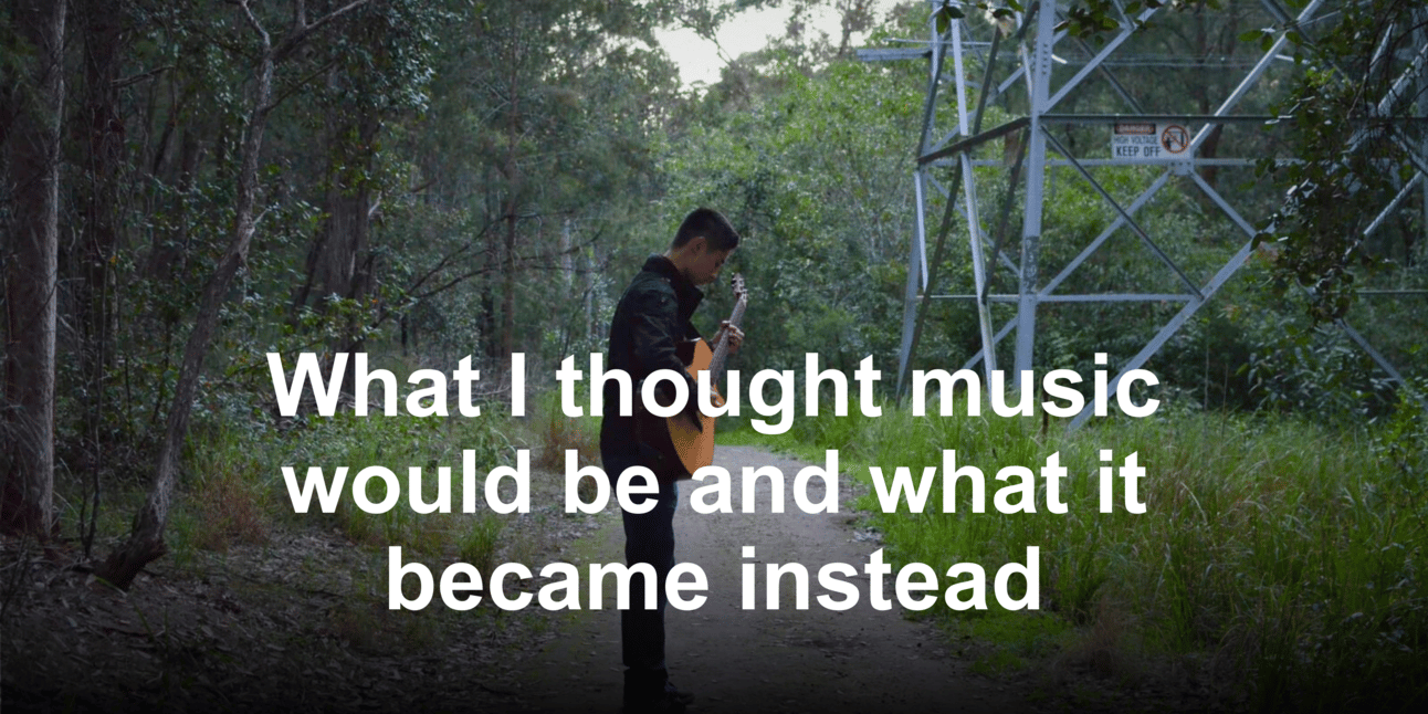 The lie I told myself