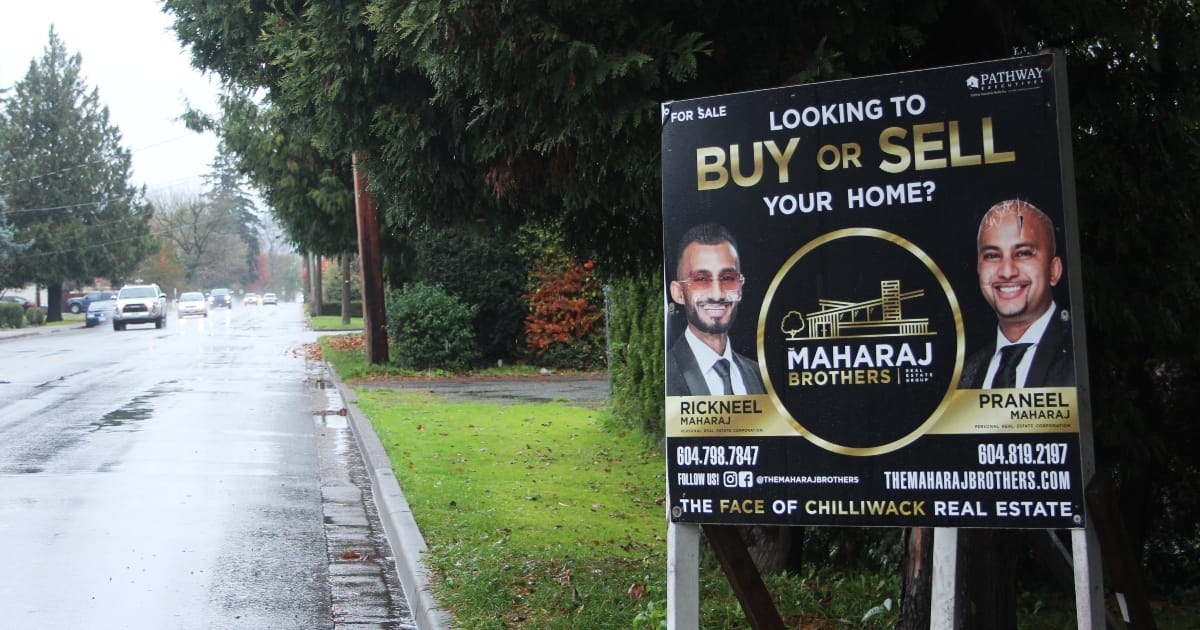 Too big for their own good: the backlash against big real estate signs in Chilliwack