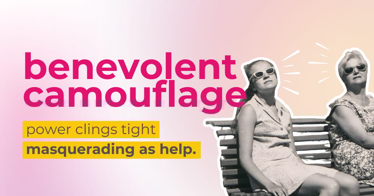 Power doesn't give itself away.