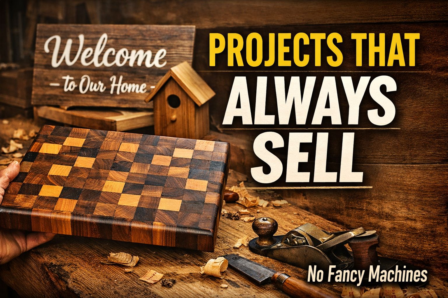 The Woodworking Projects That Never Stop Selling (Even When Trends Die)