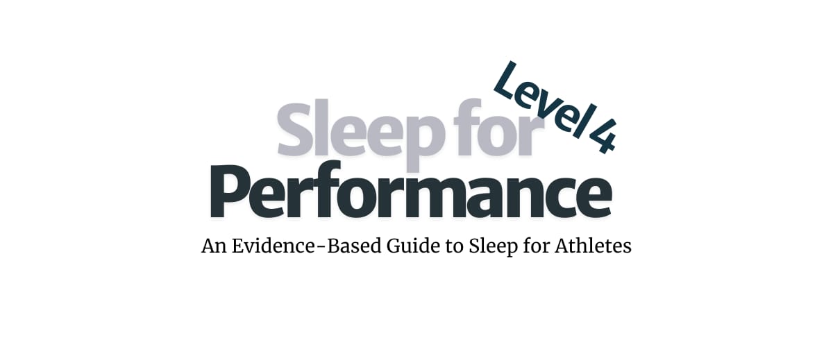 Managing Sleep Around Competition & Travel