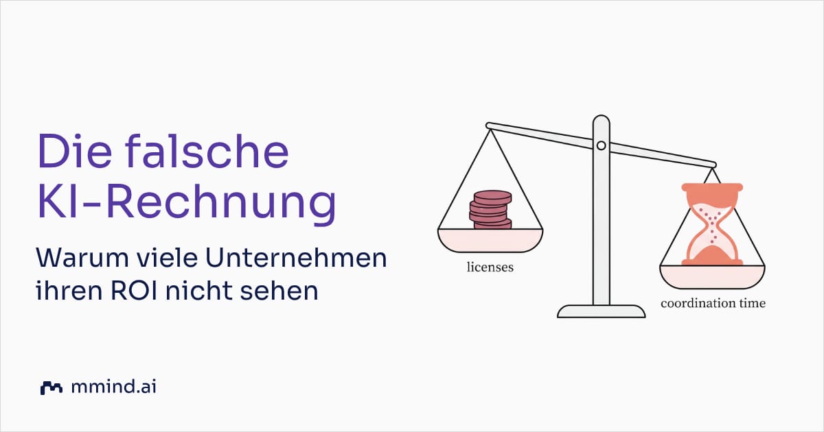 Die falsche KI-Rechnung: Warum viele Unternehmen ihren ROI nicht sehen