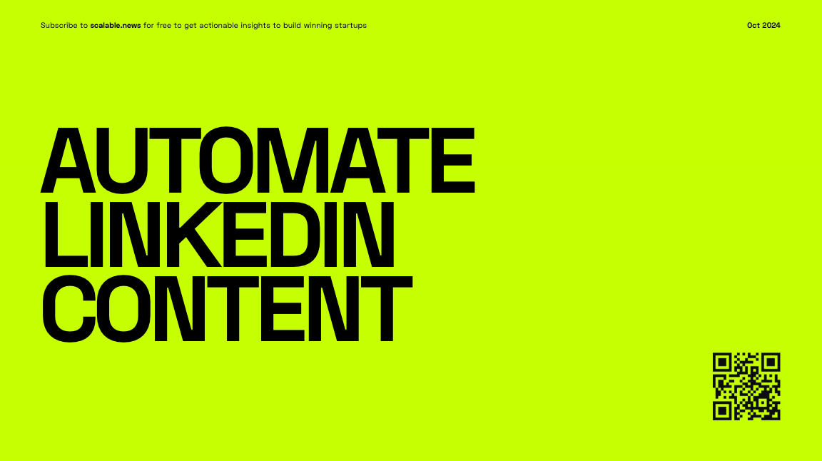 👾 Automate LinkedIn Content Creation