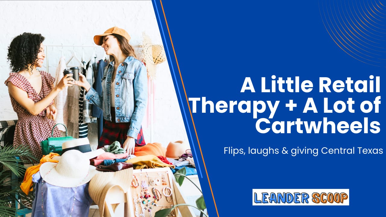 🛍️ A Little Retail Therapy + A Lot of Cartwheels