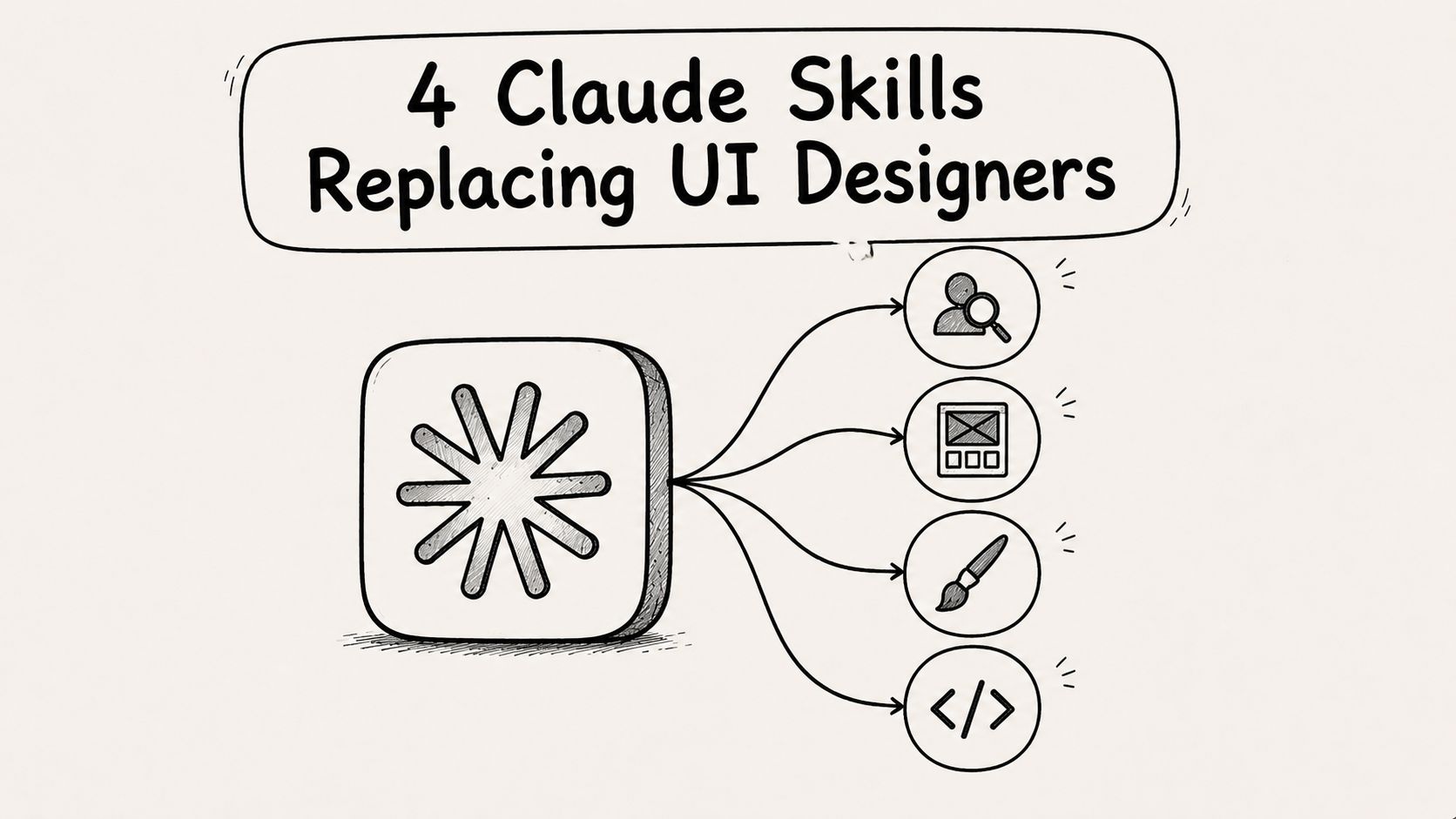 Four Claude Skills Replacing UI Designers