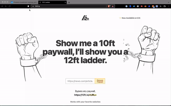 12ft ladder, 10 Minute Mail, Archivve, & More