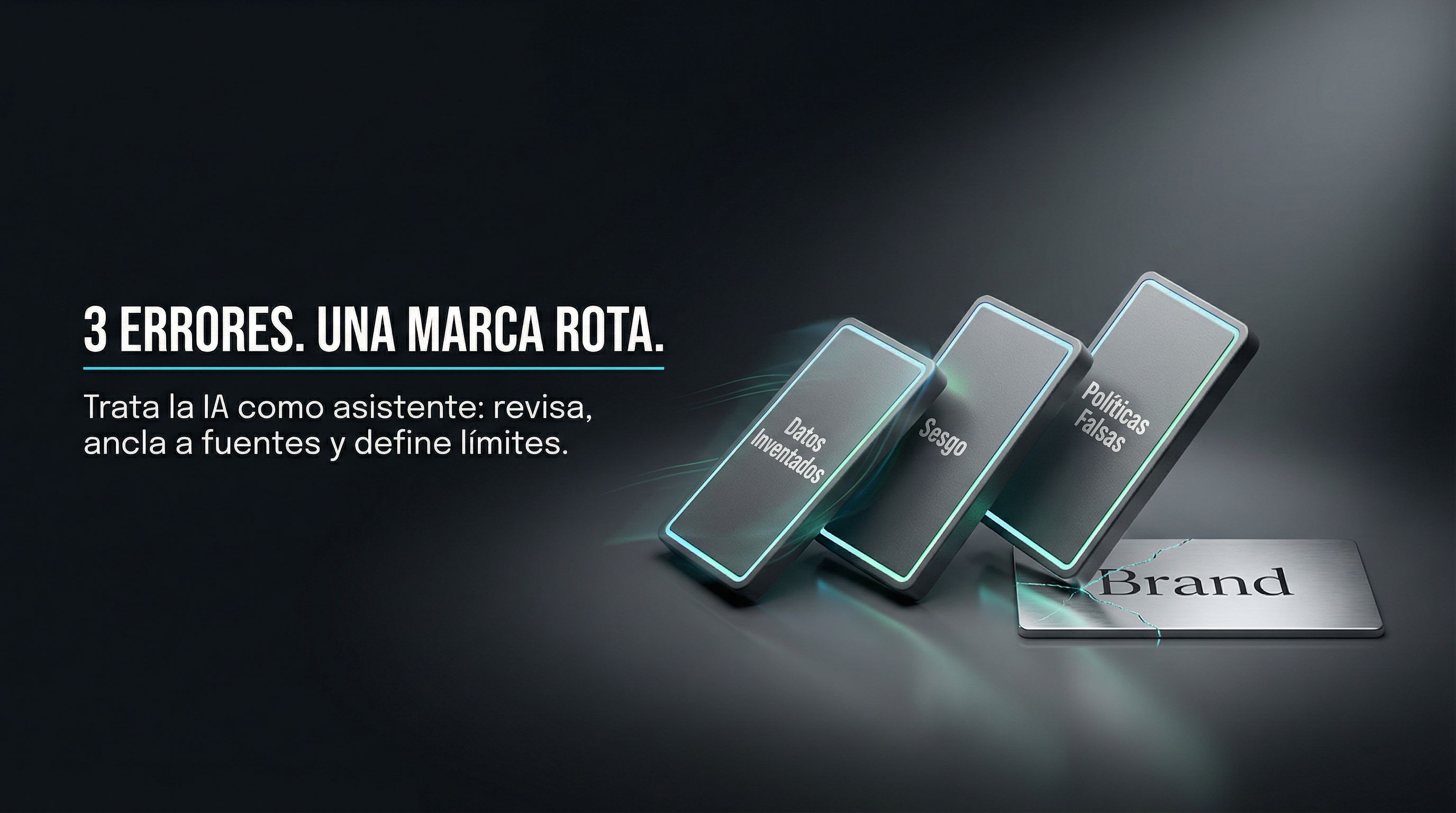 IA: 3 ERRORES GRAVES QUE PUEDEN DAÑAR TU MARCA Y CÓMO EVITARLOS