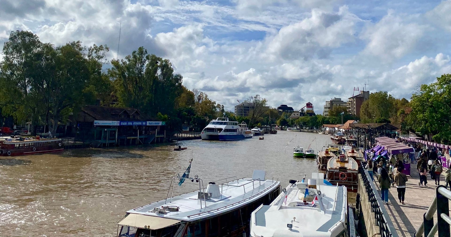 Take a 1 hr train to visit El Tigre - a cute town near Buenos Aires