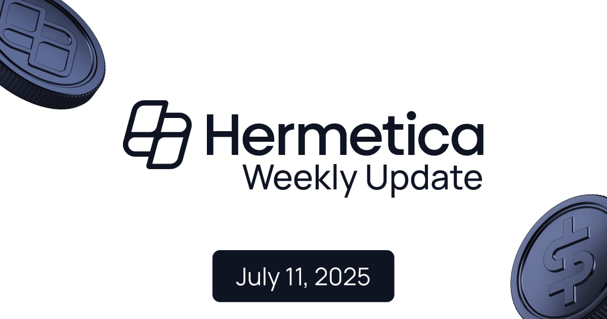 Weekly Update - July 11, 2025