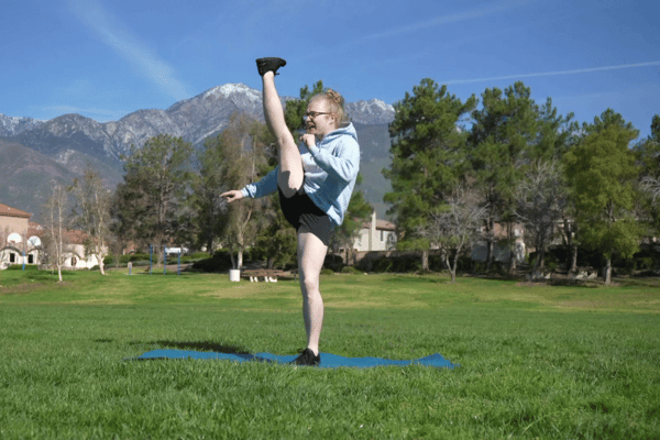 Ever Stretch in the Shower?